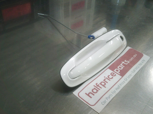 Holden JF Viva Genuine Left Hand Front Door Handle (White) New Part