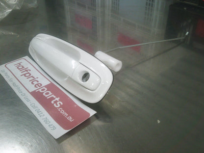 Holden JF Viva Genuine Left Hand Front Door Handle (White) New Part