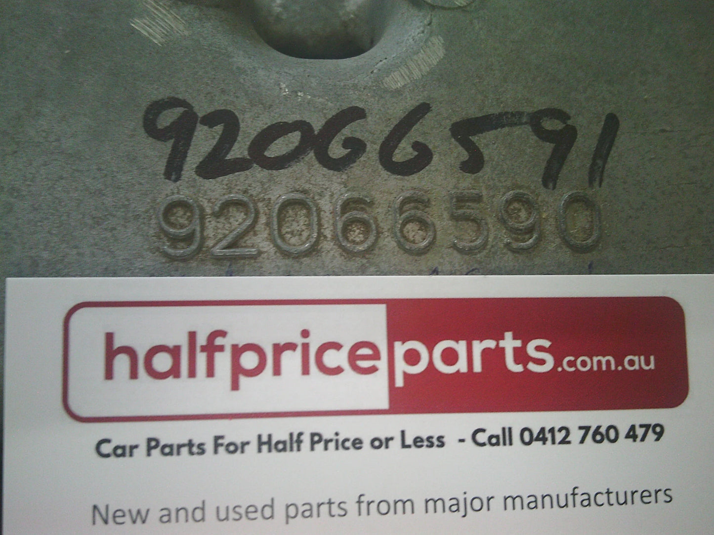 Holden VE 3.6 LTR V6 Commodore Genuine Oil Pan New Part