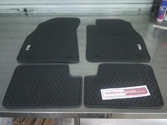 MG3 Genuine Rubber Floor Mats Set Of 4 Front And rear (Heavy Duty) New Part