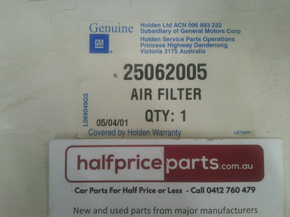 Holden JD Camira Genuine Air Filter New Part