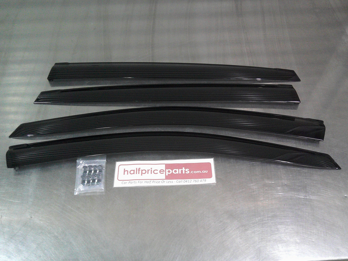 Subaru XV/Impreza Genuine Front And Rear Tinted Weather Shield Door Kit New Part