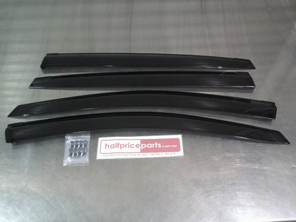 Subaru XV/Impreza Genuine Front And Rear Tinted Weather Shield Door Kit New Part
