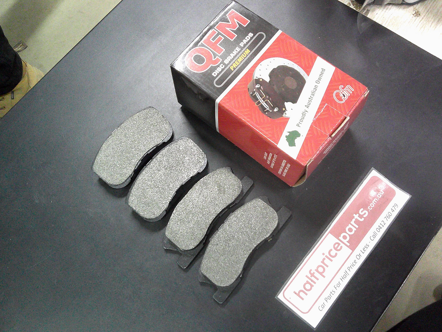 QFM Premium Front Brake Pad Set Suits Daihatsu Sirion New Part