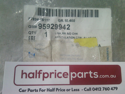Holden CG Captiva Sport Genuine Left Hand Rear Door Check Arm Stop New Part