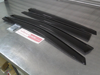 Subaru XV/Impreza Genuine Front And Rear Tinted Weather Shield Door Kit New Part
