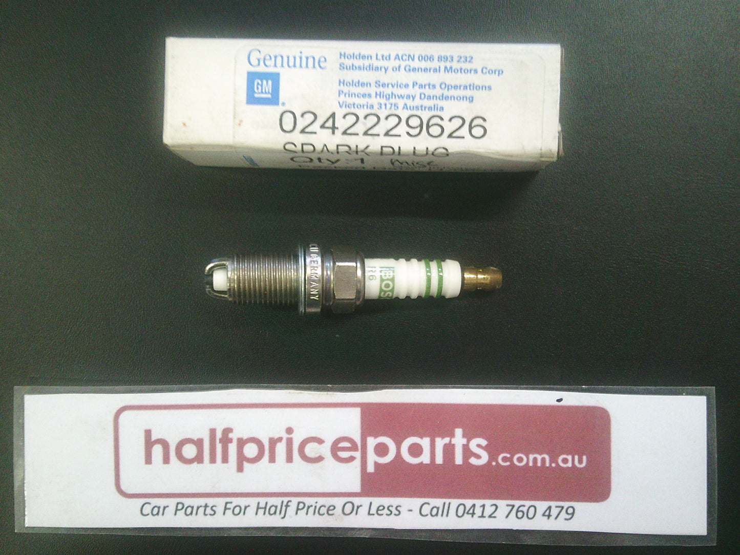 GM Genuine Spark Plug Suits Audi/Holden/Bentley/Chrysler/Daewoo/Daihatsu/Fiat/Ford/Great Wall/Honda/Land Rover/Mazda/Mercedes-Benz/MG/Mitsubishi/Nissan/Porsche/Proton/Renault/Rolls-Royce/Suzuki/Toyota/Volkswagen New Part