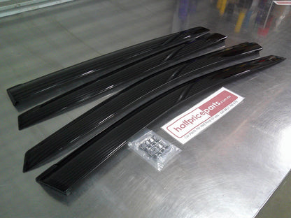 Subaru XV/Impreza Genuine Front And Rear Tinted Weather Shield Door Kit New Part
