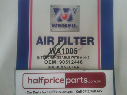 Wesfil Air Filter Suits Holden Vectra JS 2.5ltr New Part