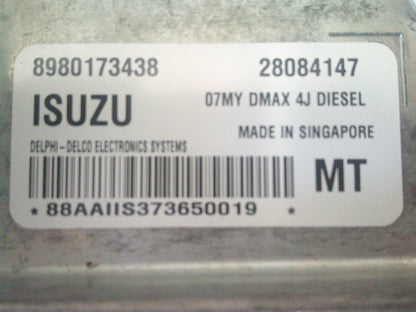 Holden RC Colorado Genuine Engine Control Module New Part