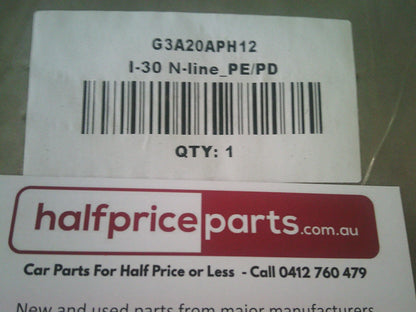 Hyundai i30 N Line PE/PD Genuine Carpet Mat Set Front And Rear (Black) New Part