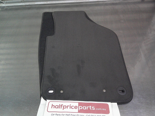 VW Polo Genuine Premium Front Carpet Mat Set Of 2 Only New Part