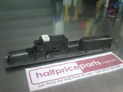 Holden RA Rodeo Dual Cab Genuine Right Hand Rear Power Window Switch With Trim  New Part