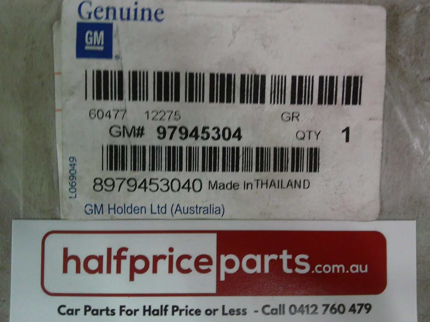 Holden RA Rodeo Genuine Spare Tyre Guide New Part.