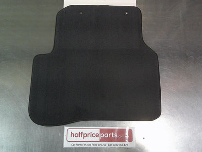 VW Passat B6 Genuine Luxury Rear Mat Set In Anthracite In Colour Set Of 2 New Part