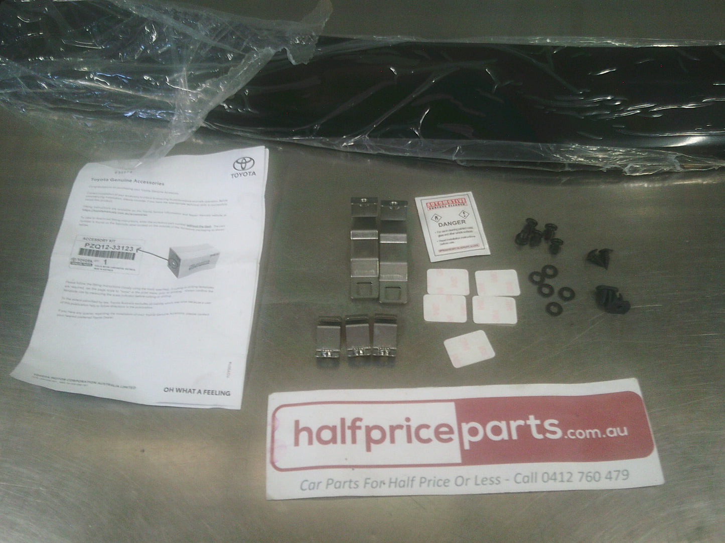 Toyota Camry Genuine Tinted Bonnet Protector Kit New Part