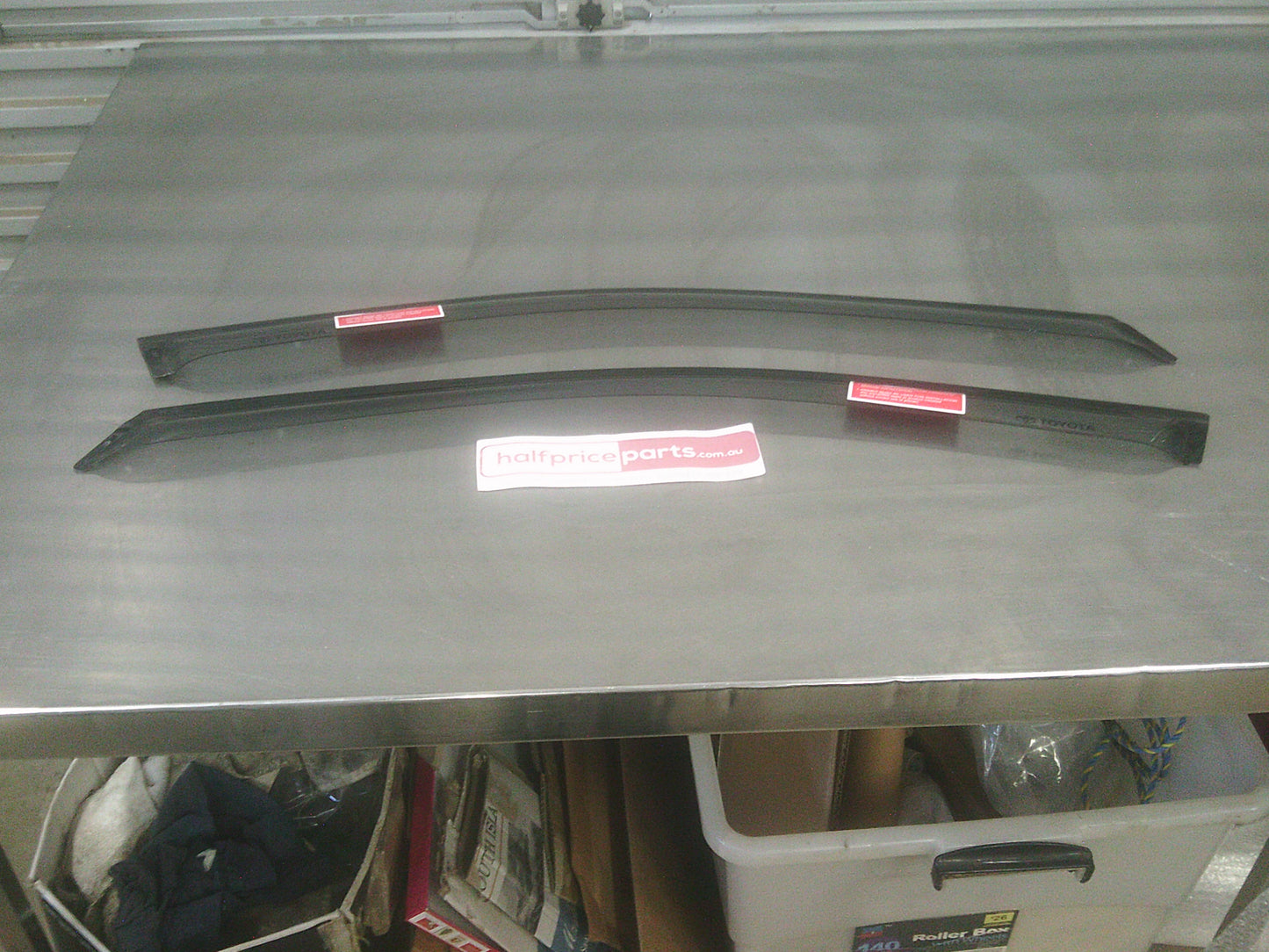 Toyota Rav4 Genuine Slimline Weathershields (INCOMPLETE) New Part