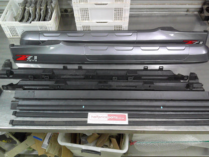 Holden RG Colorado Z71 Genuine Grey Sides Inner Sail Covers Tonneau Rail Covers (Part OF Sail Plane Kit Only) Used Part