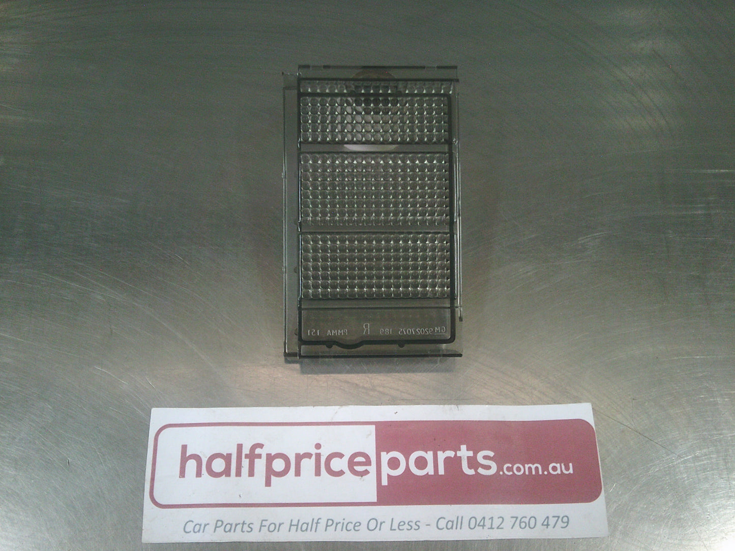 Holden JE Camira Sedan Genuine Rear Reverse Light Lens Right Hand New Part