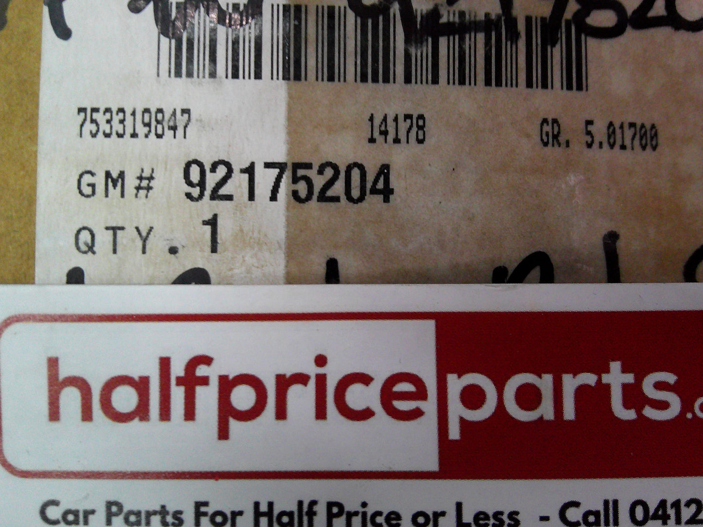Holden VZ/SS/SSV Commodore/Genuine Front Brake Pad Set New Part