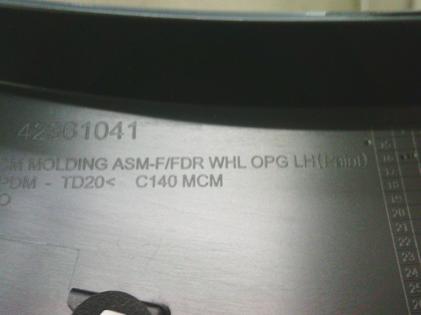 Holden Captiva CG Series II Genuine Passenger Front Flare New Part