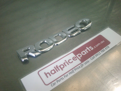 Holden RA Rodeo Genuine Emblem - Used Part