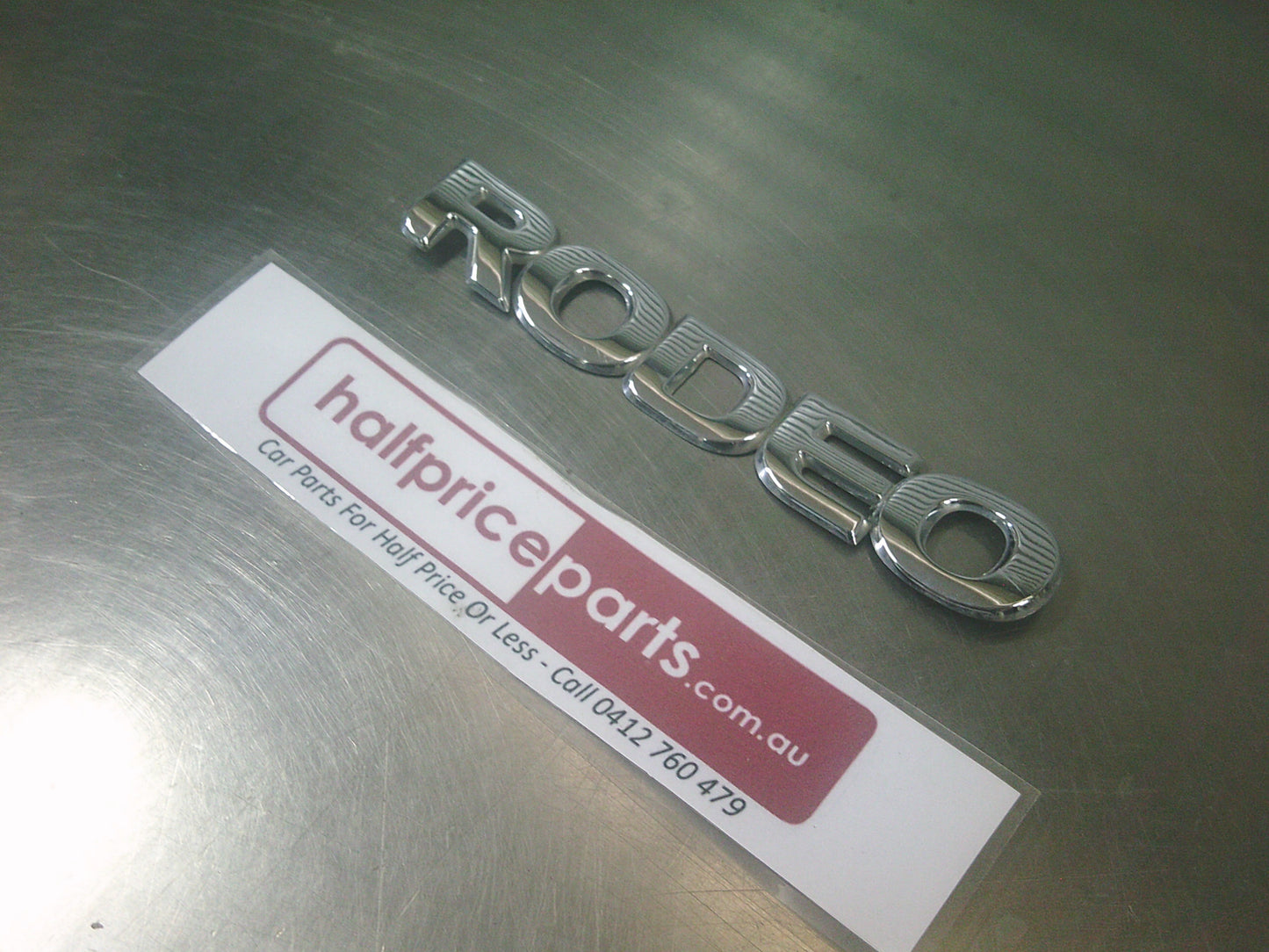 Holden RA Rodeo Genuine Emblem - Used Part