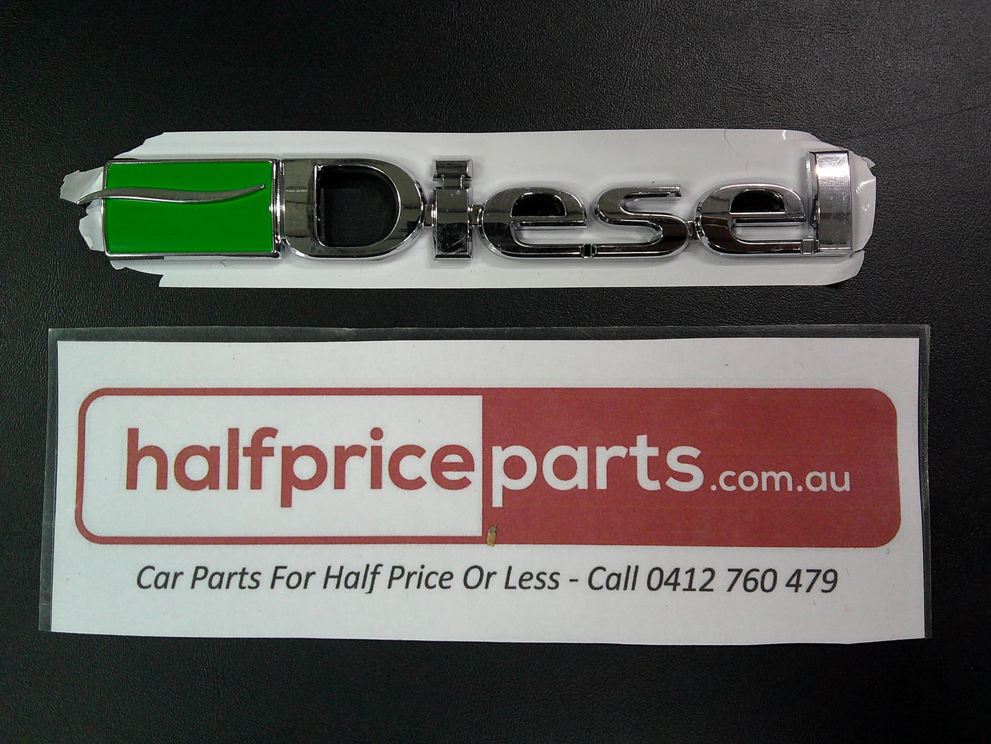 Holden JG Cruze Genuine Left Hand Chrome 'Diesel' Badge New Part