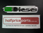 Holden JG Cruze Genuine Left Hand Chrome 'Diesel' Badge New Part