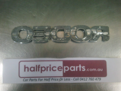 Holden RA Rodeo Genuine Emblem - Used Part