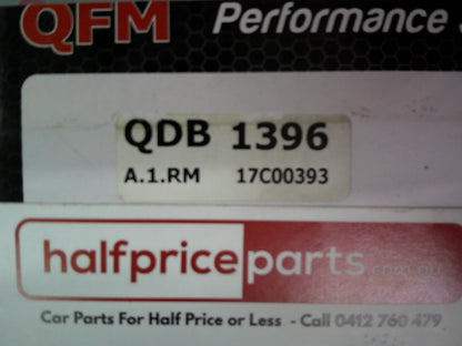 QFM Rear Brake Pads Set Suits Toyota/Lexus New Part