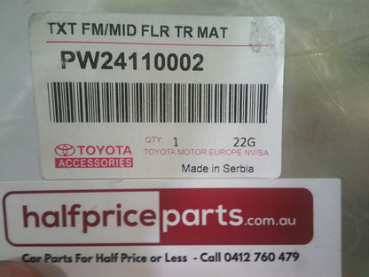Toyota C-HR Genuine Carpet Boot Cargo  Liner Mat New Part