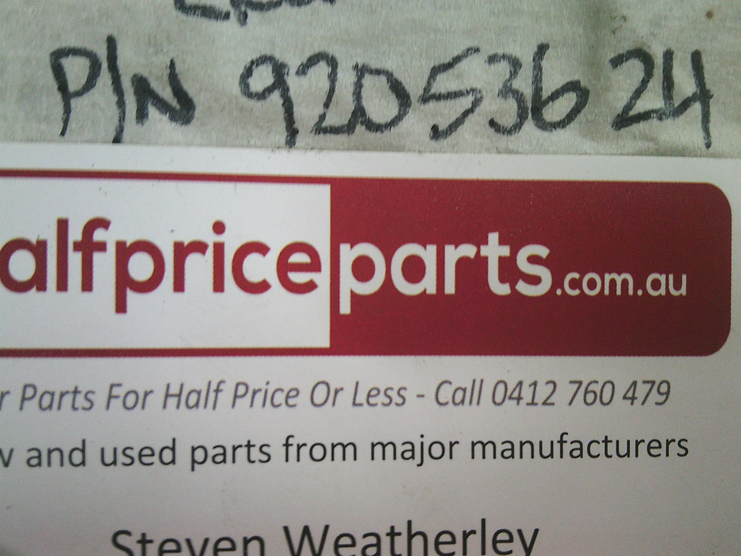 Holden VS Commodore Genuine Right Hand Rear Door Moulding New Part