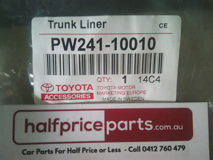 Toyota C-HR/GR-S Genuine Rubber Boot Liner New Part