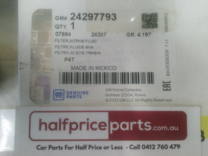 Holden Acadia Genuine Transmission Fluid Filter New Part