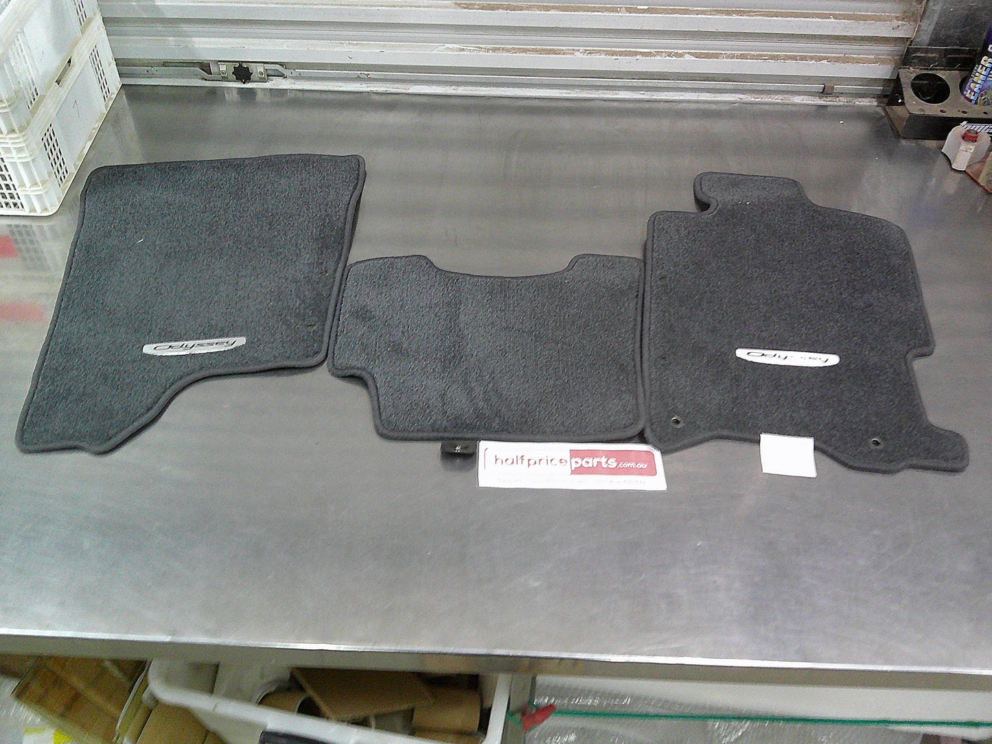Honda Odyssey Genuine 6 Piece Carpet Mat Set Grey In Colour New Part
