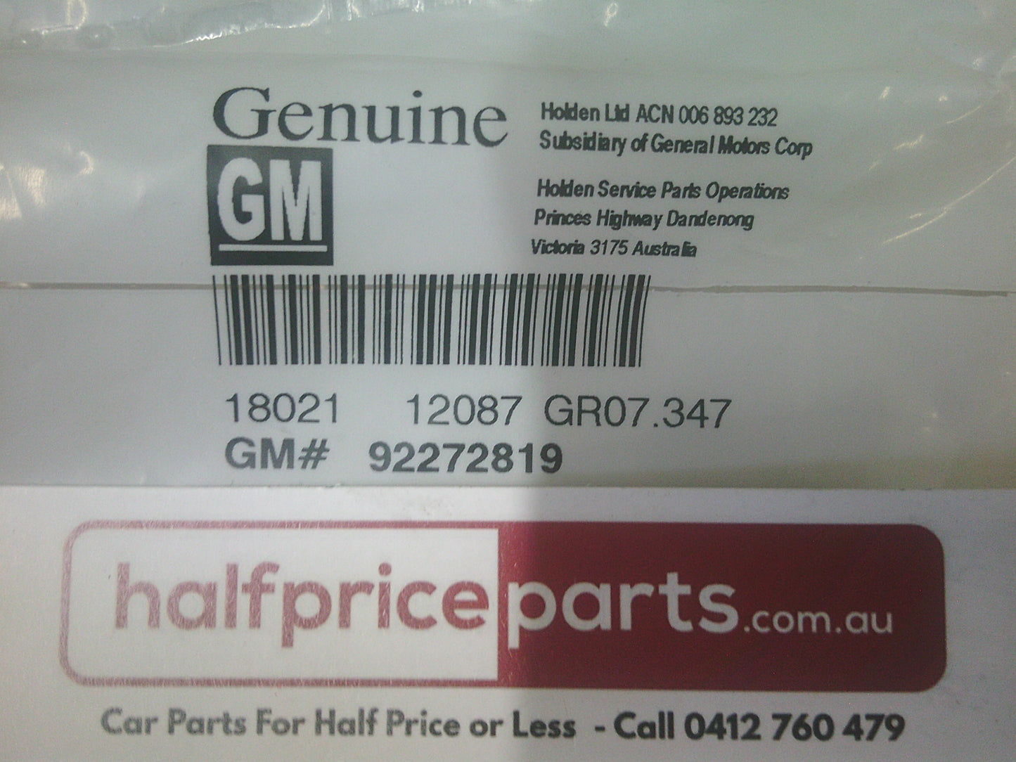 Holden RG Colorado Genuine Front Upper Shock Absorber Bushing - New Part