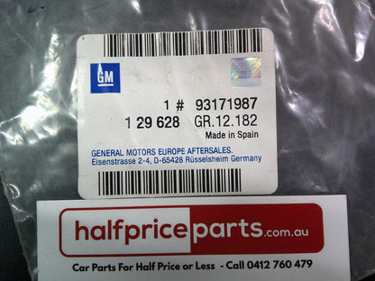 Holden Vectra C Genuine Tail Gate Emblem New Part