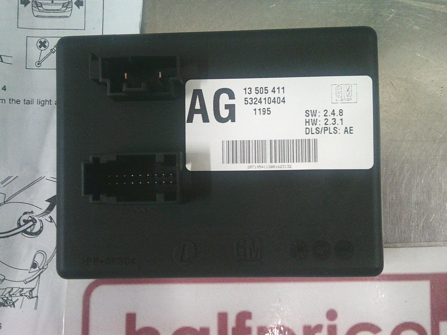 Holden JH Cruze Sedan Genuine Trailer Wiring Harness Kit 7 Pin Flat New Part