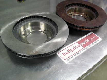 Toyota Hilux KUN26/GGN25/TGN126/GUN125/GUN126 Genuine Front Disc Rotors (Sold As Pair Only) New Part
