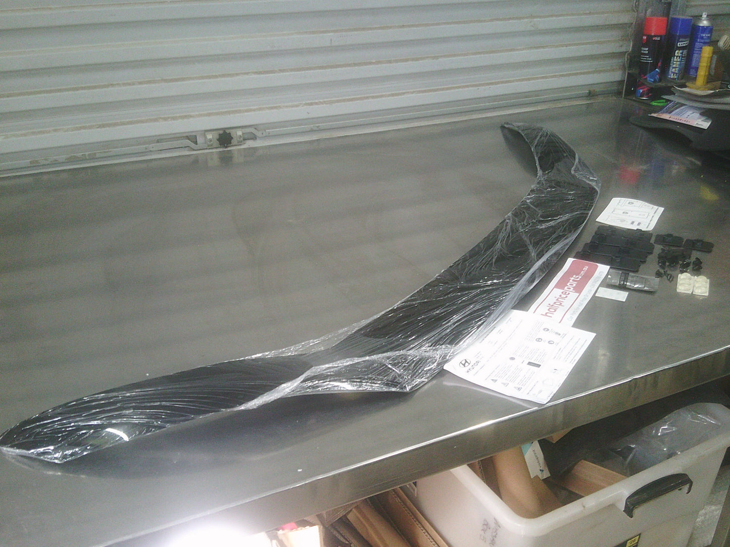 Hyundai Ioniq Genuine Tinted Bonnet Protector New Part