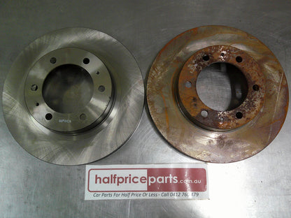 Toyota Hilux KUN26/GGN25/TGN126/GUN125/GUN126 Genuine Front Disc Rotors (Sold As Pair Only) New Part