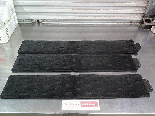 Honda Odyssey Genuine Rear Floor Carpet Mat Set of 3 Black In Colour New Part