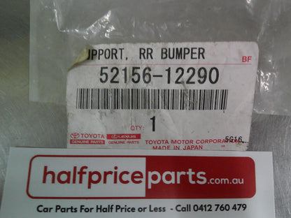 Toyota Corolla ZRE152 Sedan Genuine Left Hand Rear Bumper Side Support New Part