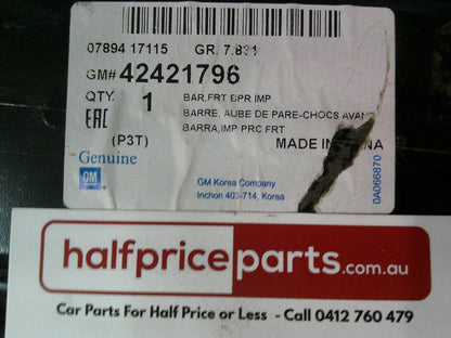 Holden TJ Trax Genuine Front Bumper Upper Reinforcement Bar New Part