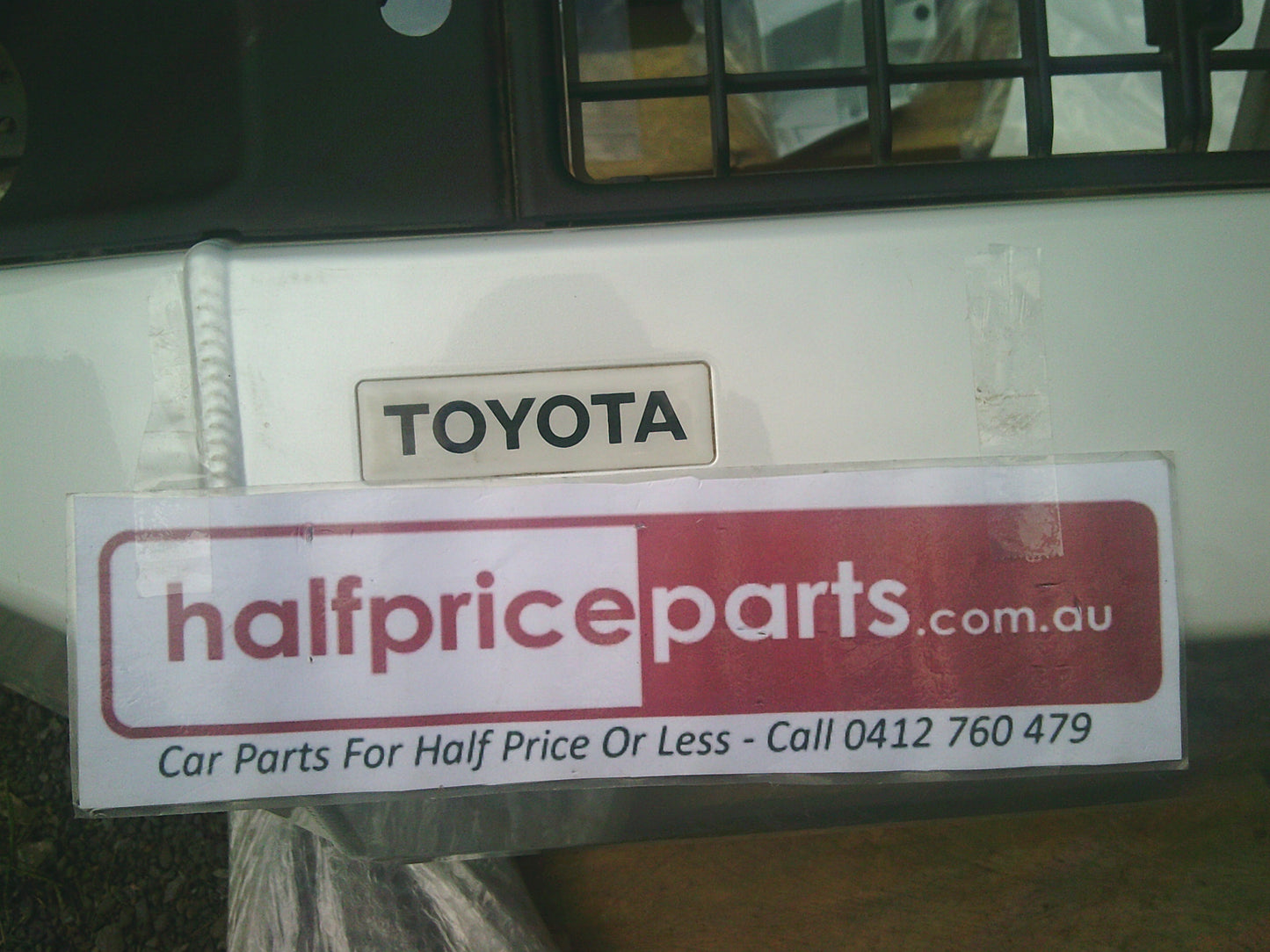 Toyota Landcruiser Prado GX/GXL/Altitude Genuine Steel Bull Bar (Read Ad) New Part