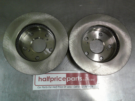 Toyota Hilux Genuine Front Disc Barke Rotors Standard Vented (Sold As Pair Only) New Part