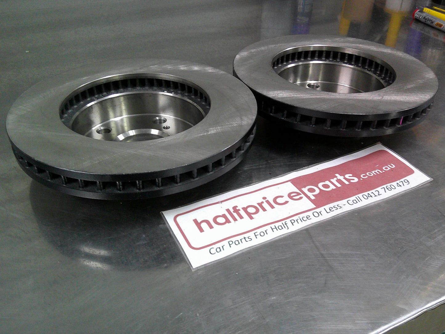 Toyota Hilux Genuine Front Disc Barke Rotors Standard Vented (Sold As Pair Only) New Part