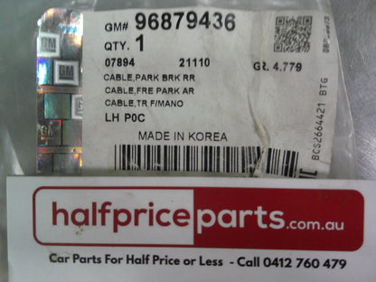 Holden CG Captiva/CG5/Maxx/Sport Genuine Left Hand Break Cable New Part