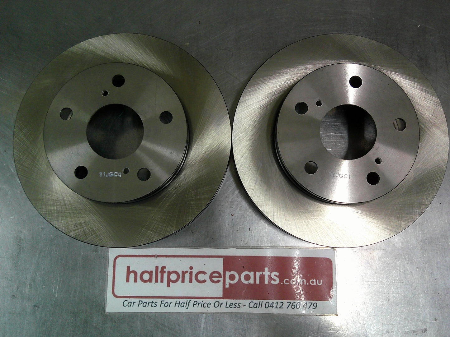 Toyota Hilux Genuine Front Disc Barke Rotors Standard Vented (Sold As Pair Only) New Part